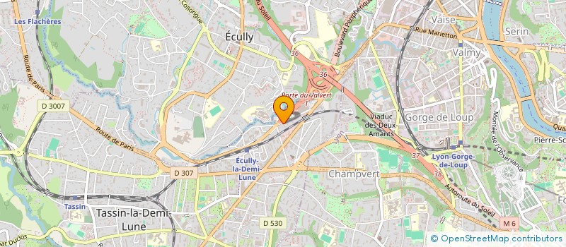 localisation de l'entreprise MONSIEUR ERWANN UPANE  TASSIN-LA-DEMI-LUNE