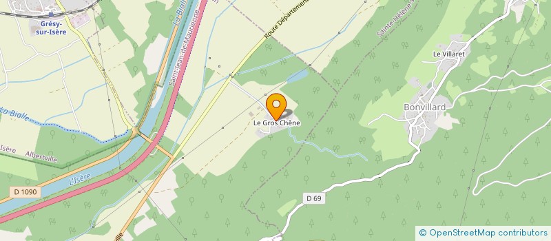 localisation de l'entreprise MONSIEUR ERWIN BLAVIER  UGINE