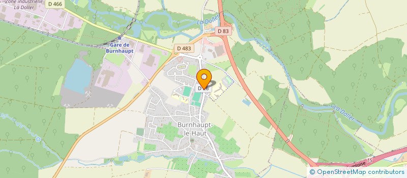 localisation de l'entreprise MONSIEUR ERWIN DIETERICH  SCHWEIGHOUSE-THANN