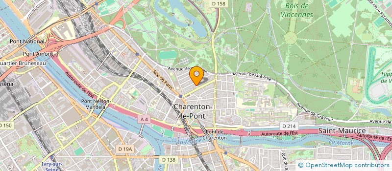 localisation de l'entreprise MONSIEUR ERWIN FRANCE  CHARENTON-LE-PONT