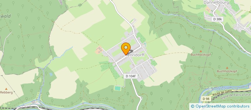 localisation de l'entreprise MONSIEUR ERWIN RIEDINGER à HENRIDORFF