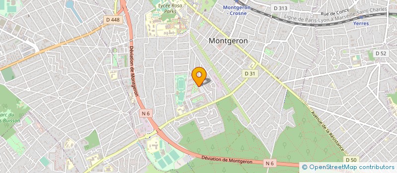 localisation de l'entreprise MONSIEUR ERWIN ROUSSEAU à MONTGERON