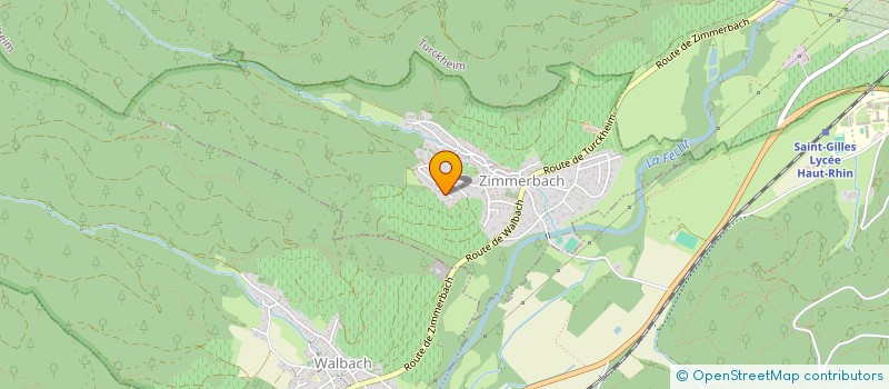 localisation de l'entreprise MONSIEUR ERWIN SCHWARTZ  ZIMMERBACH