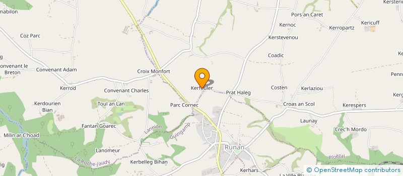 localisation de l'entreprise MONSIEUR ERWIN STRAALMAN  PLOUEC-DU-TRIEUX