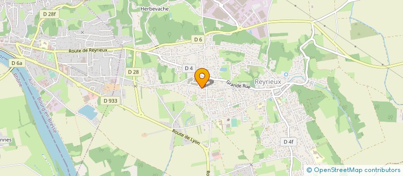 localisation de l'entreprise MONSIEUR ERWIN VAN DIJK à REYRIEUX