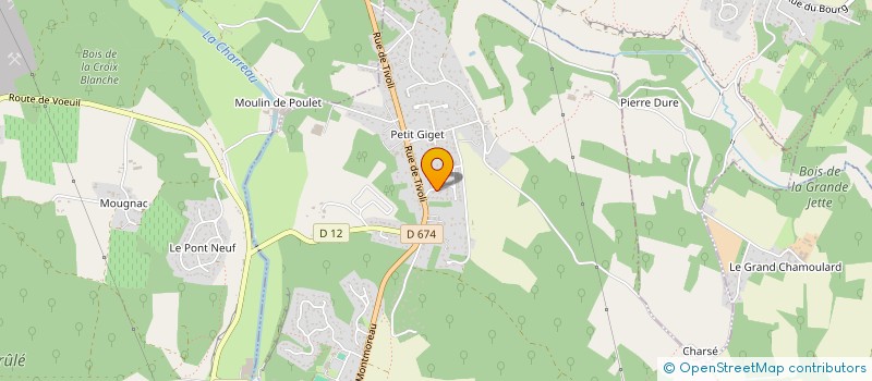 localisation de l'entreprise MONSIEUR ERWYNN HALIDANE à VŒUIL-ET-GIGET