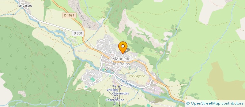 localisation de l'entreprise MONSIEUR ERYK SICINSKI  LE MONETIER-LES-BAINS