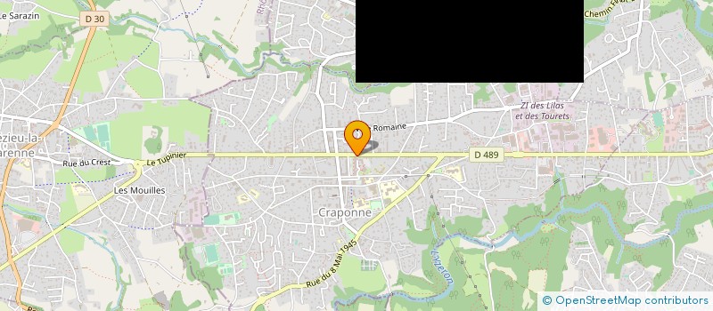 localisation de l'entreprise MONSIEUR ERZAN DOGANSOY à CRAPONNE