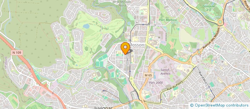 localisation de l'entreprise MONSIEUR ES-SAID M HAMDI  MONTPELLIER