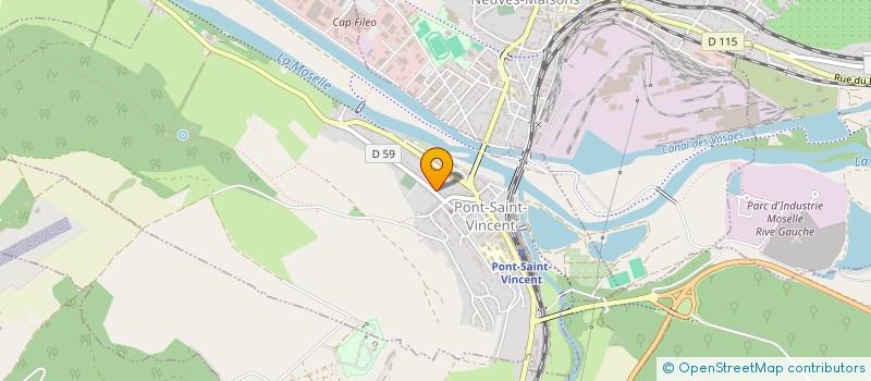 localisation de l'entreprise MONSIEUR ESAD AVDIC  PONT-SAINT-VINCENT