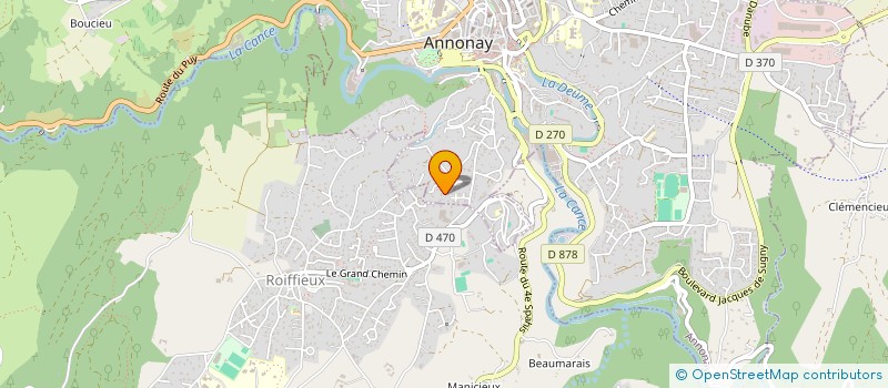 localisation de l'entreprise MONSIEUR ESAD DIZDAREVIC à ANNONAY