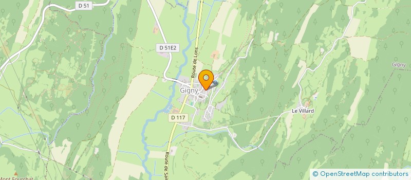 localisation de l'entreprise MONSIEUR ESAD SALIHI  GIGNY