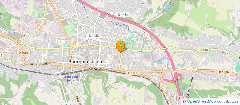 localisation de l'entreprise MONSIEUR ESAD TURAN  BOURGOIN-JALLIEU