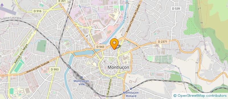localisation de l'entreprise MONSIEUR ESAI HOFFMANN à MONTLUCON