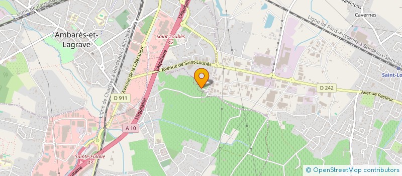 localisation de l'entreprise MONSIEUR ESAIE ARENAS  AMBARES-ET-LAGRAVE