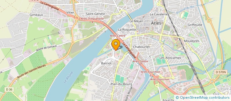 localisation de l'entreprise MONSIEUR ESAIE ASCUDE  ARLES