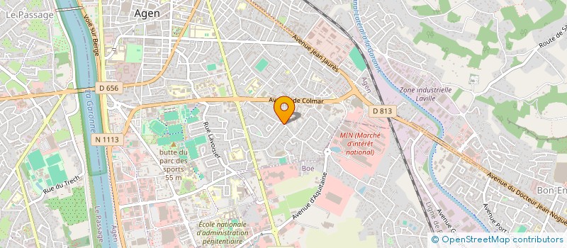 localisation de l'entreprise MONSIEUR ESAIE DEVIGNE  AGEN