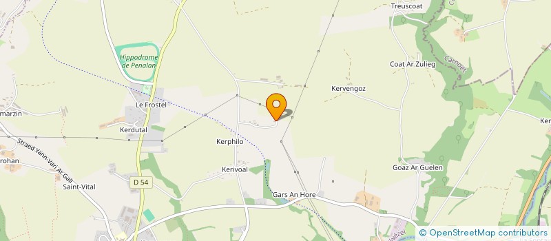 localisation de l'entreprise MONSIEUR ESAIE QUILLIOU  PLOUNEVEZEL