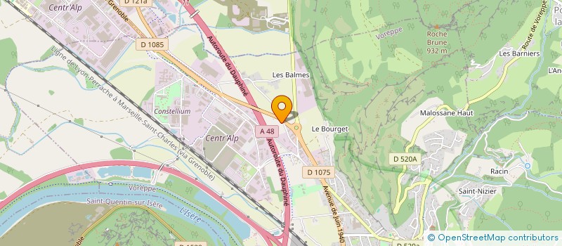 localisation de l'entreprise MONSIEUR ESAIE RIVIERE  VOREPPE