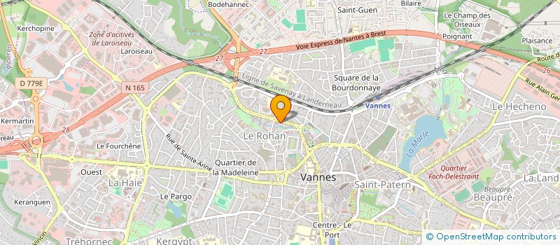 localisation de l'entreprise MONSIEUR ESAKHAN ALIKHIL à VANNES