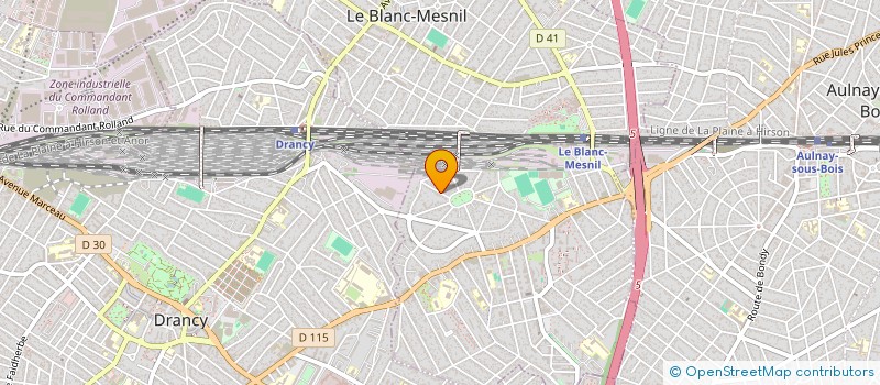 localisation de l'entreprise MONSIEUR ESDRAS GOMES DE SOUZA  LE BLANC-MESNIL