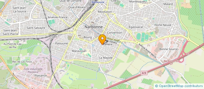 localisation de l'entreprise MONSIEUR ESER OZER  NARBONNE