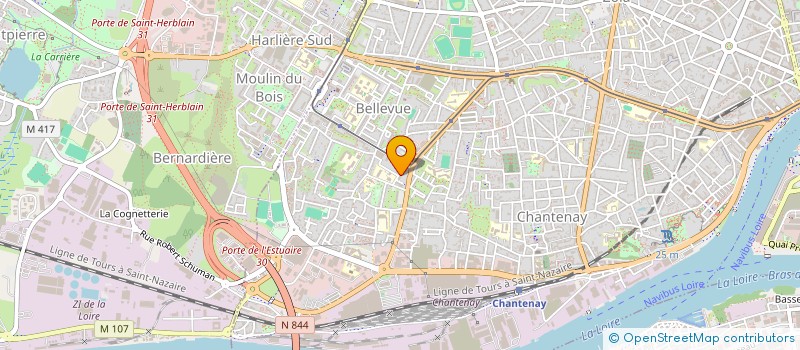 localisation de l'entreprise MONSIEUR ESEYAS OKUBAZGHI à NANTES