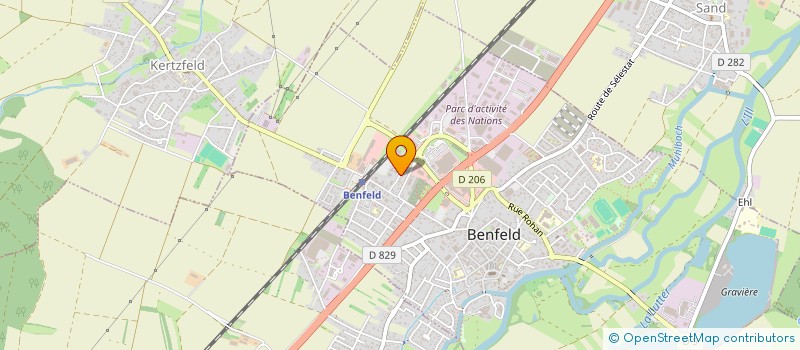 localisation de l'entreprise MONSIEUR ESKAN PENNA  BENFELD