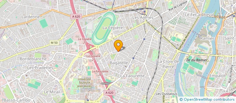 localisation de l'entreprise MONSIEUR ESMAEIL ALALI  TOULOUSE