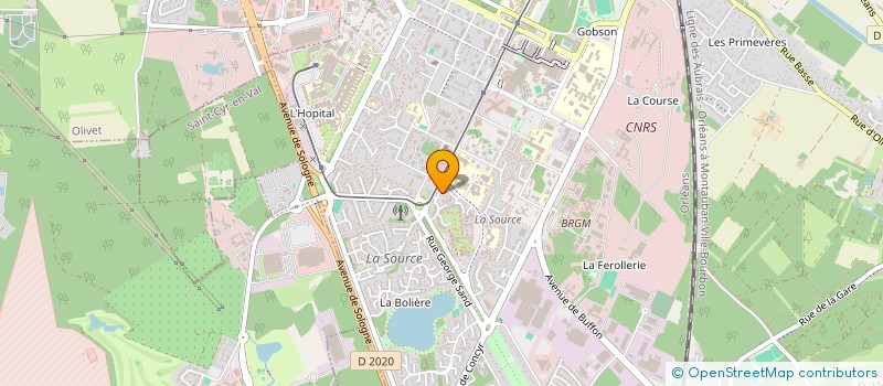 localisation de l'entreprise MONSIEUR ESMAIL HEIDARI à ORLEANS