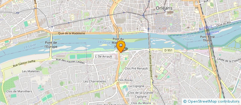 localisation de l'entreprise MONSIEUR ESMAT ELFADIL NOURELAIM à ORLEANS