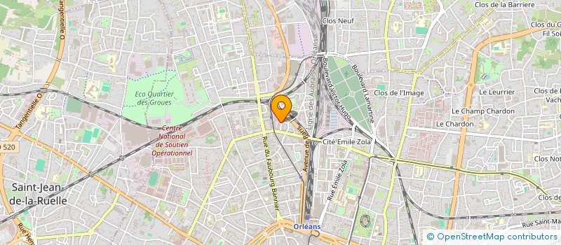 localisation de l'entreprise MONSIEUR ESMEL LOBA à ORLEANS