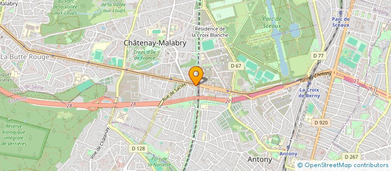 localisation de l'entreprise MONSIEUR ESPINOSA ALLOUINTA à CHATENAY-MALABRY
