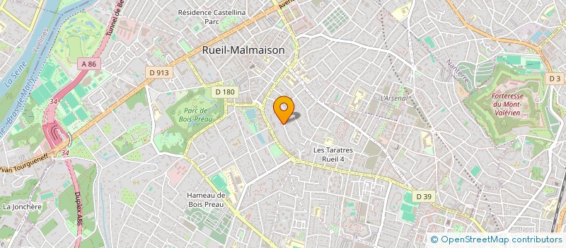localisation de l'entreprise MONSIEUR ESPOIR AMEGNINOU à RUEIL-MALMAISON