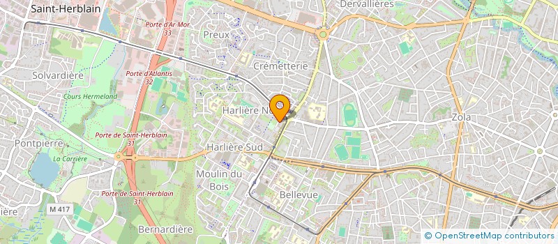 localisation de l'entreprise MONSIEUR ESPOIR VUVU-LUBIKU  SAINT-HERBLAIN