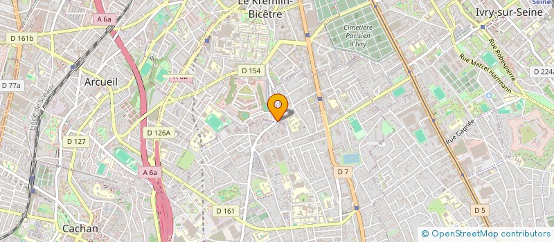 localisation de l'entreprise MONSIEUR ESSA GHULAMI  LE KREMLIN-BICETRE