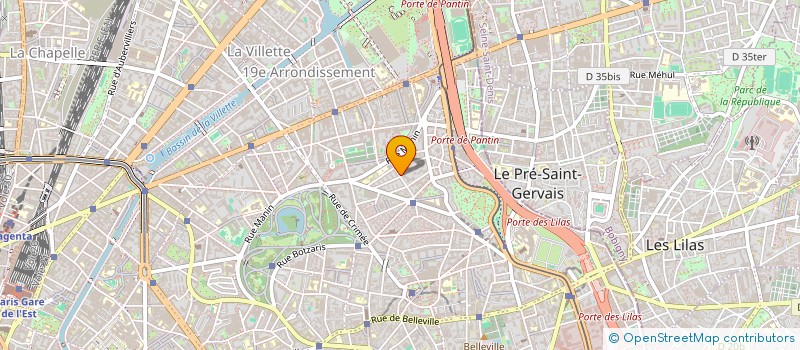 localisation de l'entreprise MONSIEUR ESSADEK BOUZID  PARIS