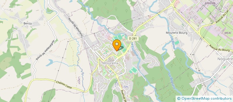 localisation de l'entreprise MONSIEUR ESSADIK FEZRAOUI EL KILI  MOURENX