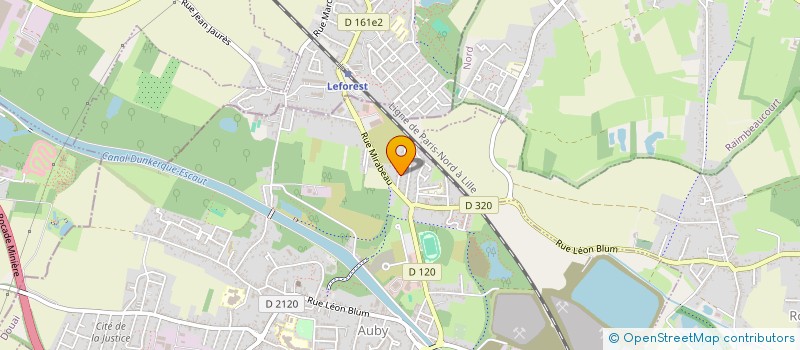 localisation de l'entreprise MONSIEUR ESSADIQ EDDAHA  AUBY