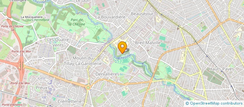 localisation de l'entreprise MONSIEUR ESSAH CISSE à NANTES