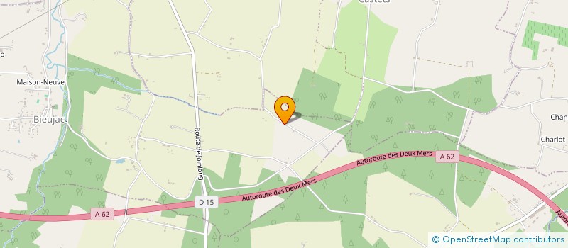 localisation de l'entreprise MONSIEUR ESSAI LEFEBVRE  BIEUJAC