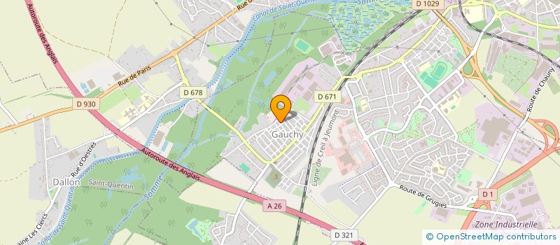 localisation de l'entreprise MONSIEUR ESSAID GNOUG à GAUCHY