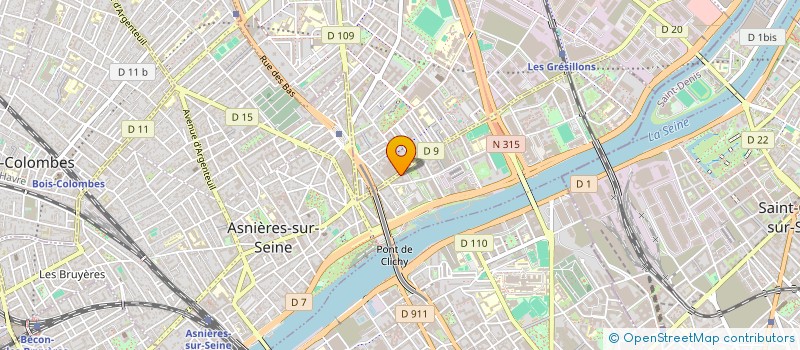 localisation de l'entreprise MONSIEUR ESSAID SAYAD  ASNIERES-SUR-SEINE