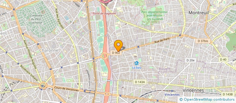 localisation de l'entreprise MONSIEUR ESSAID TIGRINE à MONTREUIL