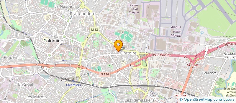 localisation de l'entreprise MONSIEUR ESSAM BENSOUICI à COLOMIERS