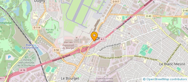 localisation de l'entreprise MONSIEUR ESSAM OKIL à LE BLANC-MESNIL