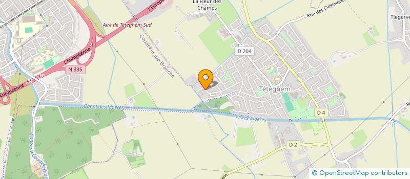 localisation de l'entreprise MONSIEUR ESSAN NABIZODA  TETEGHEM-COUDEKERQUE-VILLAGE