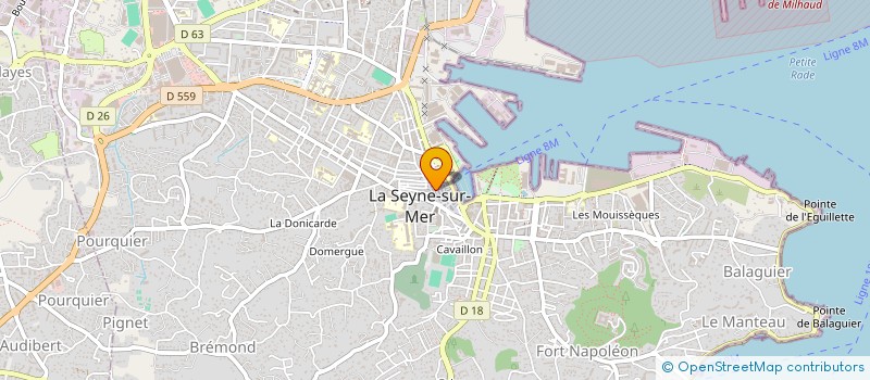 localisation de l'entreprise MONSIEUR ESSIAR BEN GARA  LA SEYNE-SUR-MER