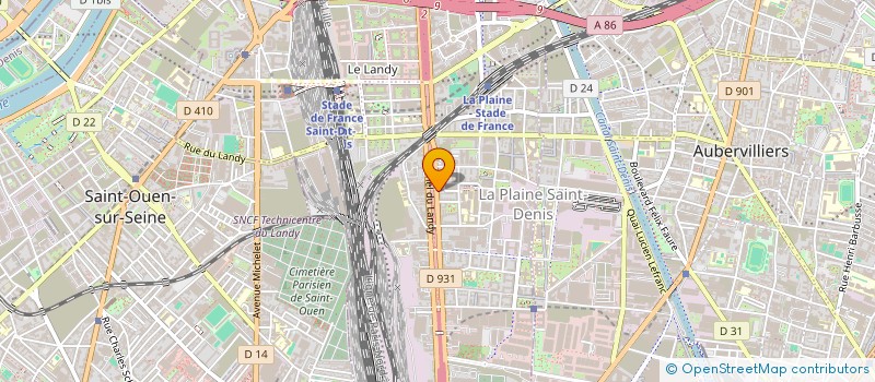 localisation de l'entreprise MONSIEUR ESSID CHAREFEDDINE  SAINT-DENIS