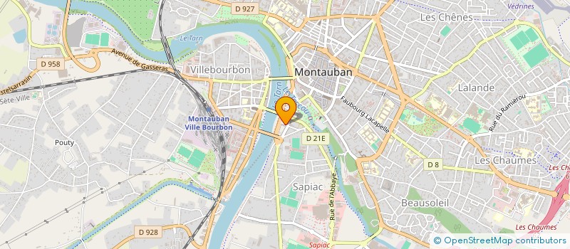 localisation de l'entreprise MONSIEUR ESSIO SCHIEVENE  MONTAUBAN